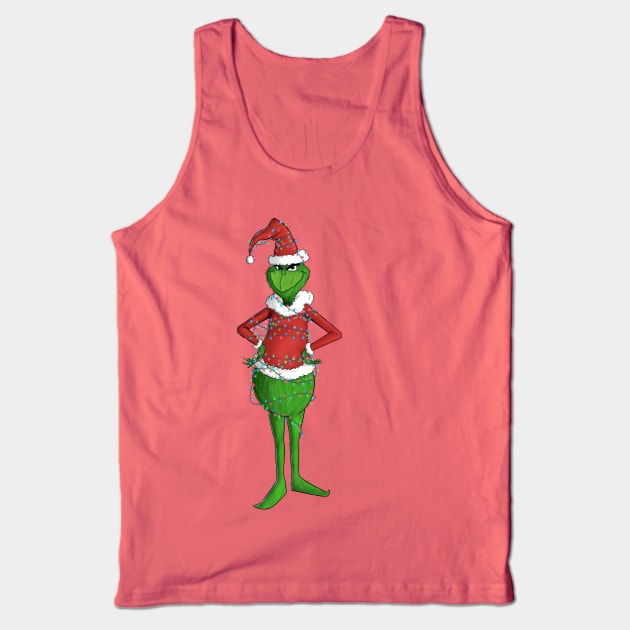 Merry Grinchmas! Tank Top by Mystik Media LLC